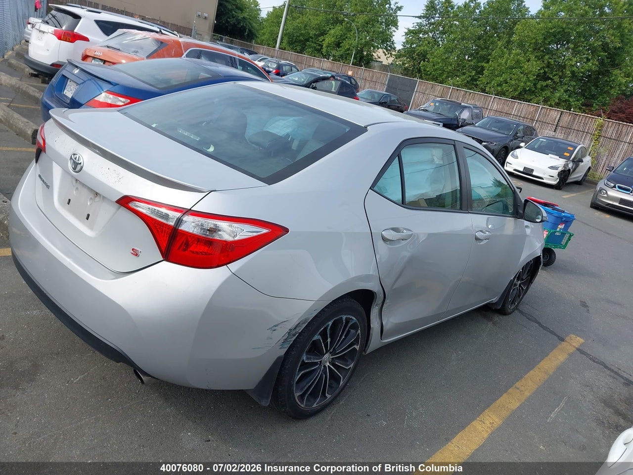 2015 TOYOTA COROLLA L/LE/LE PLS/PRM/S/S PLS thumbnail 5