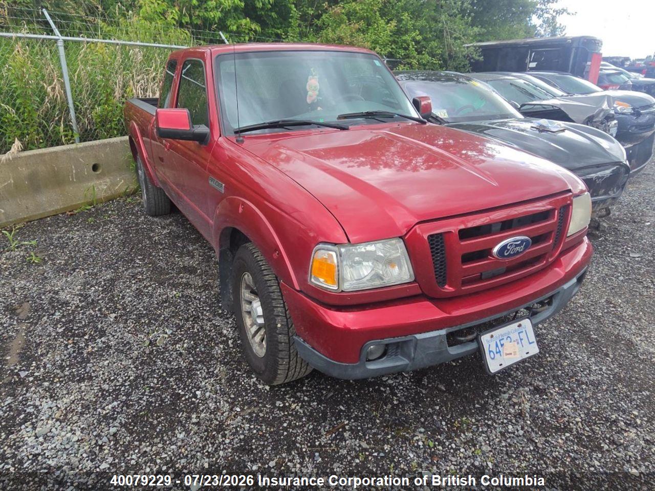 2007 FORD RANGER SUPER CAB thumbnail 2