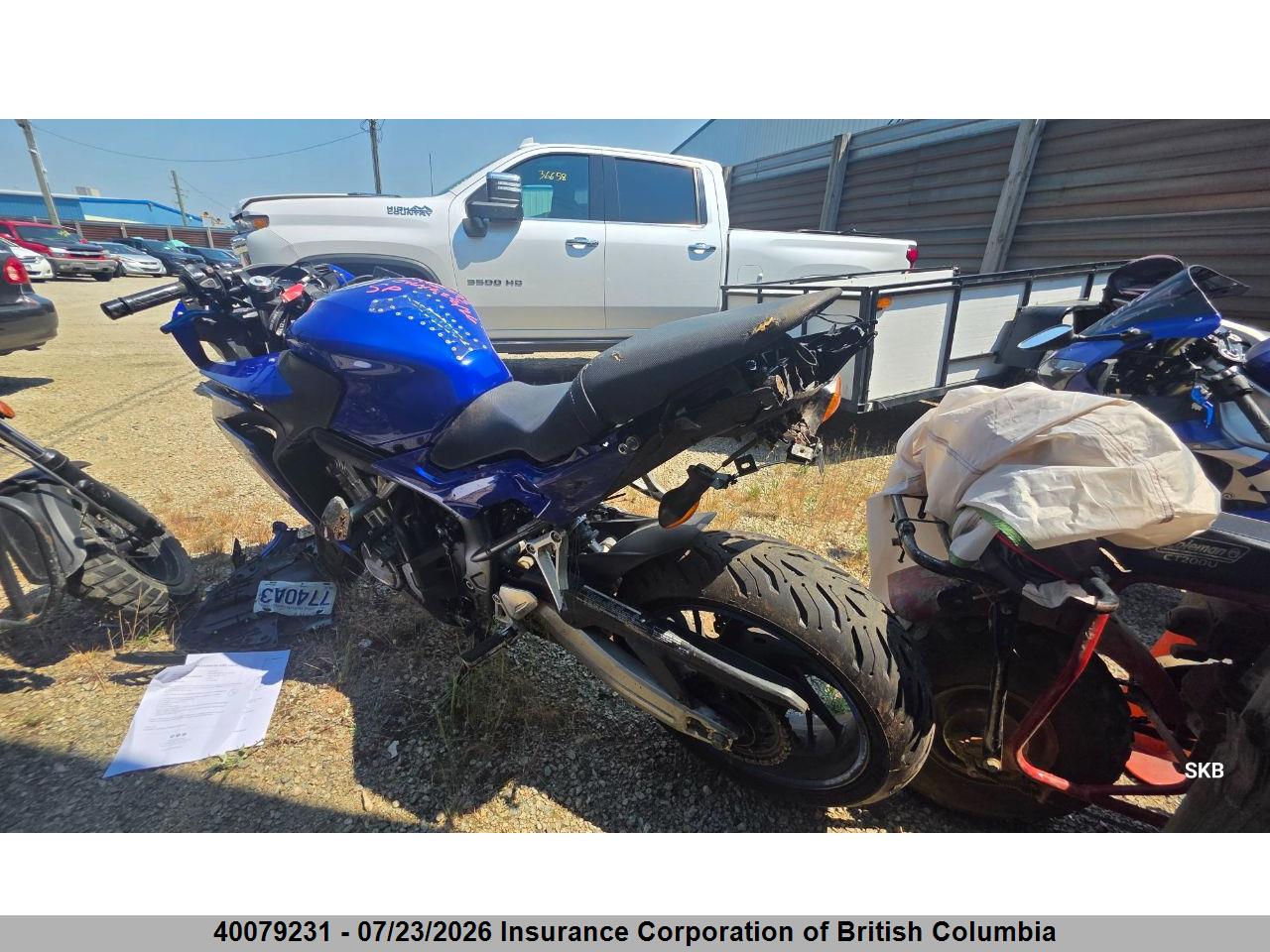 2015 HONDA CBR650 F thumbnail 5