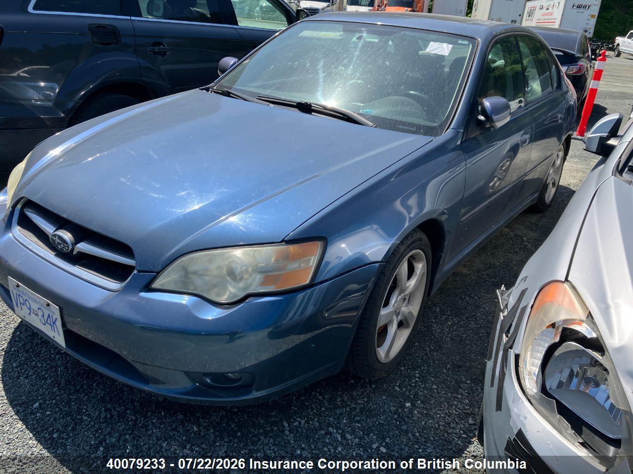 2006 SUBARU LEGACY 2.5I thumbnail 4