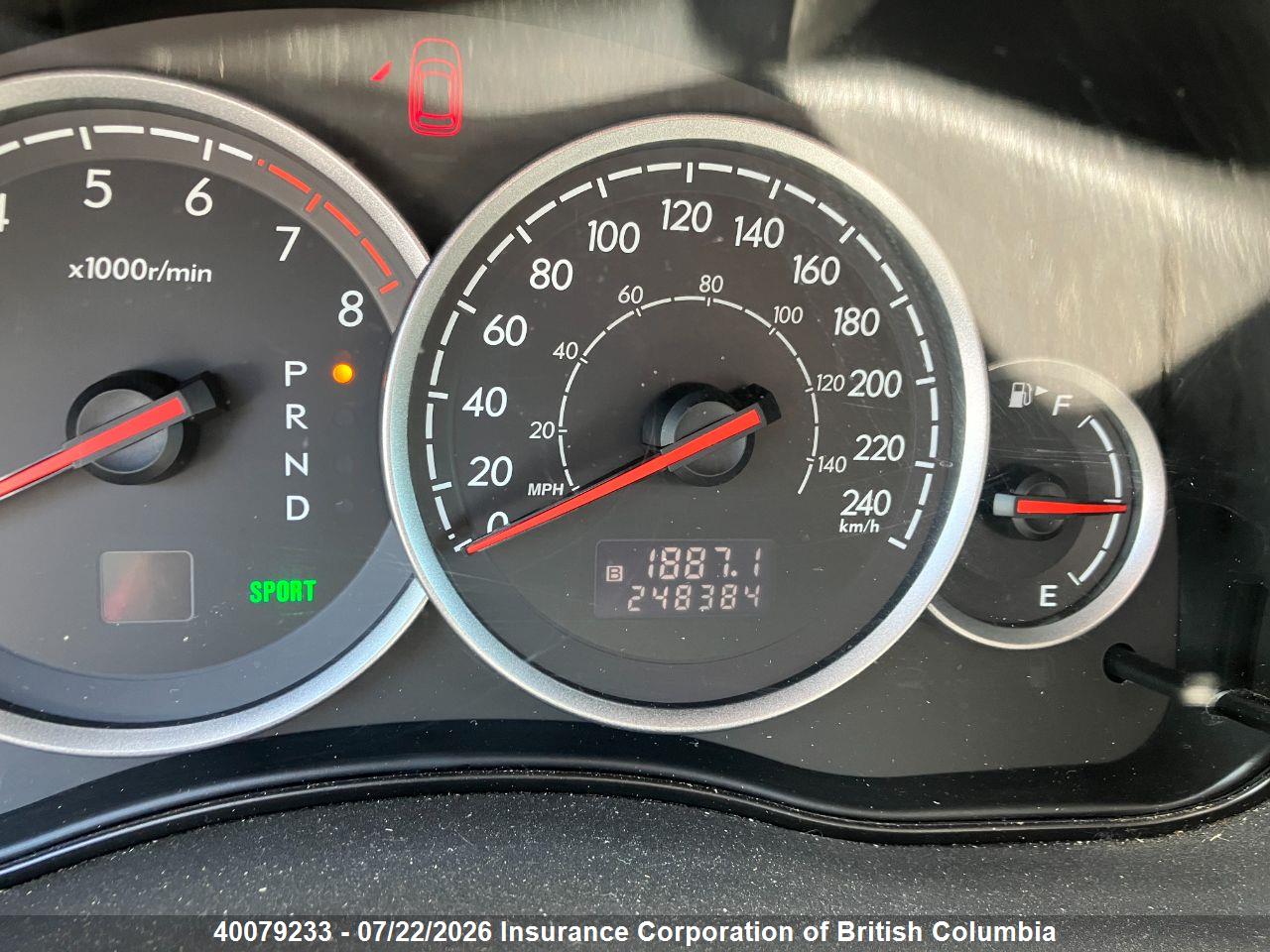 2006 SUBARU LEGACY 2.5I thumbnail 9