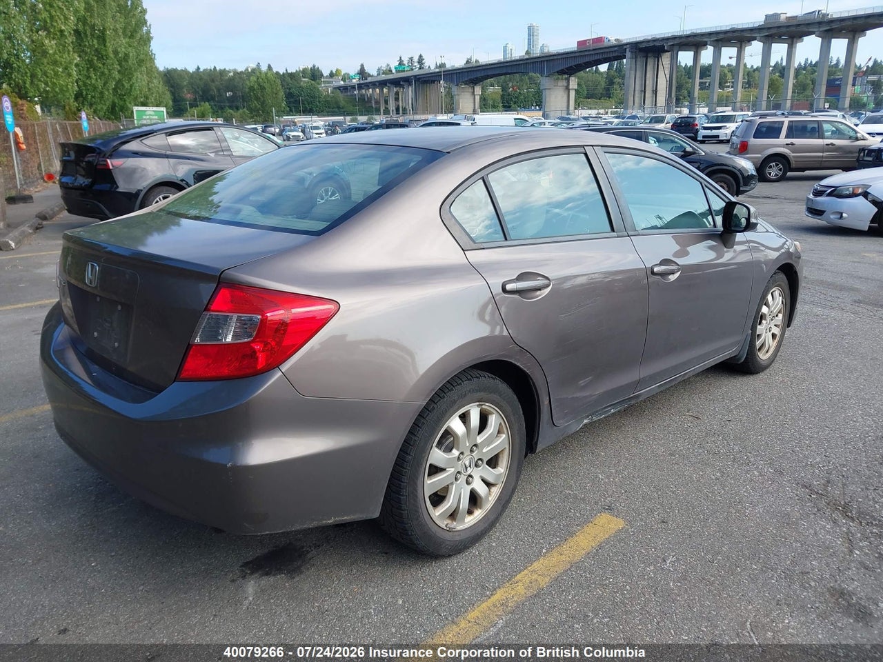 2012 HONDA CIVIC thumbnail 5