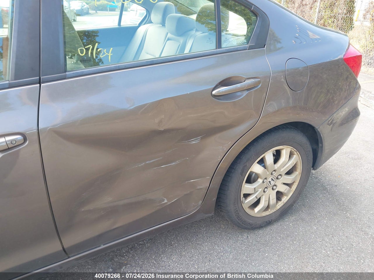 2012 HONDA CIVIC thumbnail 7