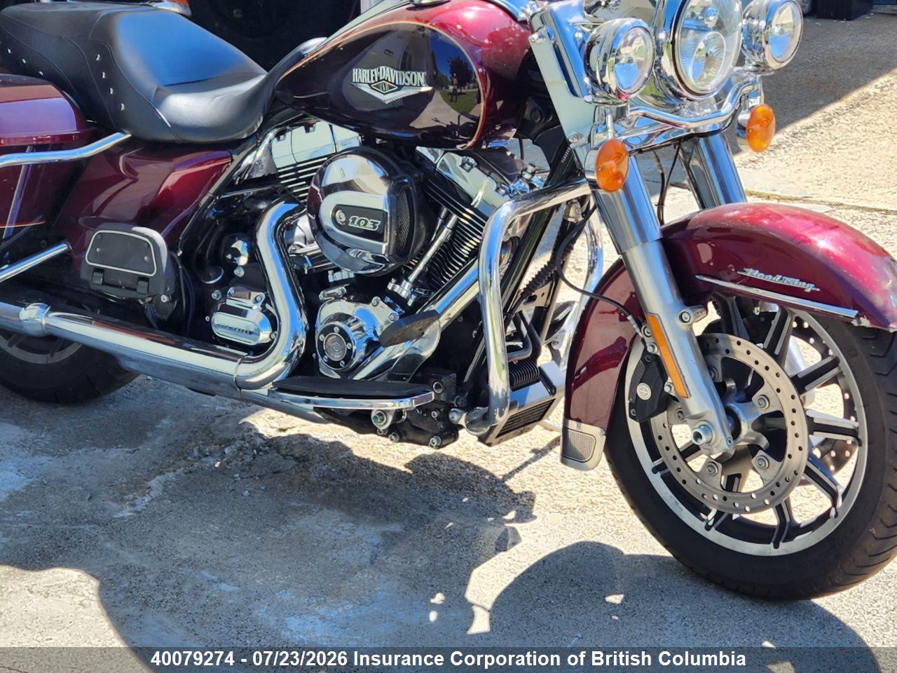 2015 HARLEY DAVIDSON FLHR ROAD KING thumbnail 2