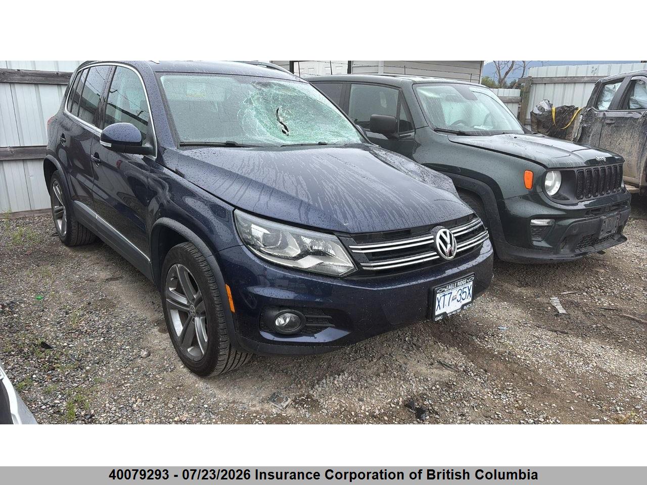 2017 VOLKSWAGEN TIGUAN HIGHLINE thumbnail 2