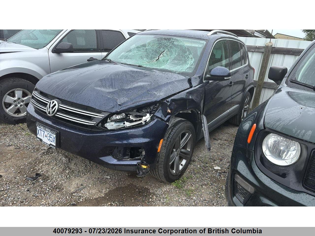 2017 VOLKSWAGEN TIGUAN HIGHLINE thumbnail 3