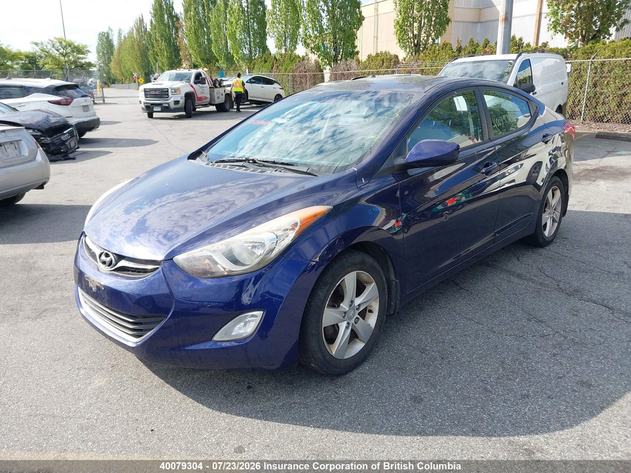 2013 HYUNDAI ELANTRA GLS/LIMITED thumbnail 3