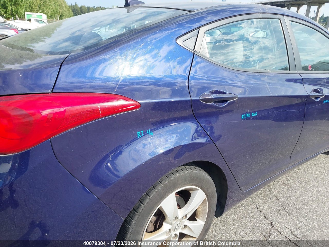 2013 HYUNDAI ELANTRA GLS/LIMITED thumbnail 7