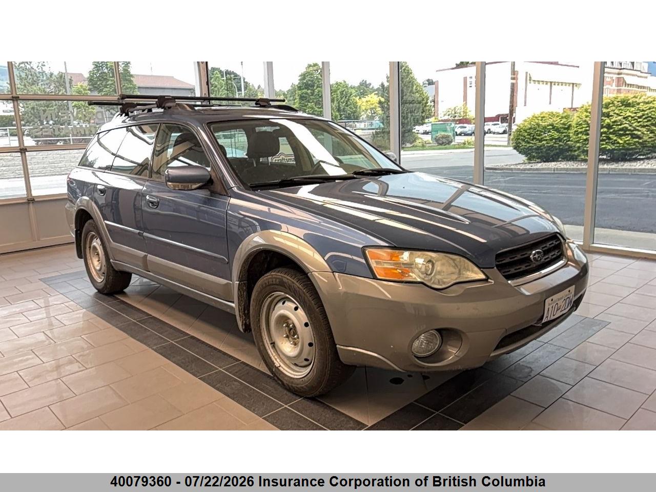 2007 SUBARU OUTBACK OUTBACK 2.5I thumbnail 2