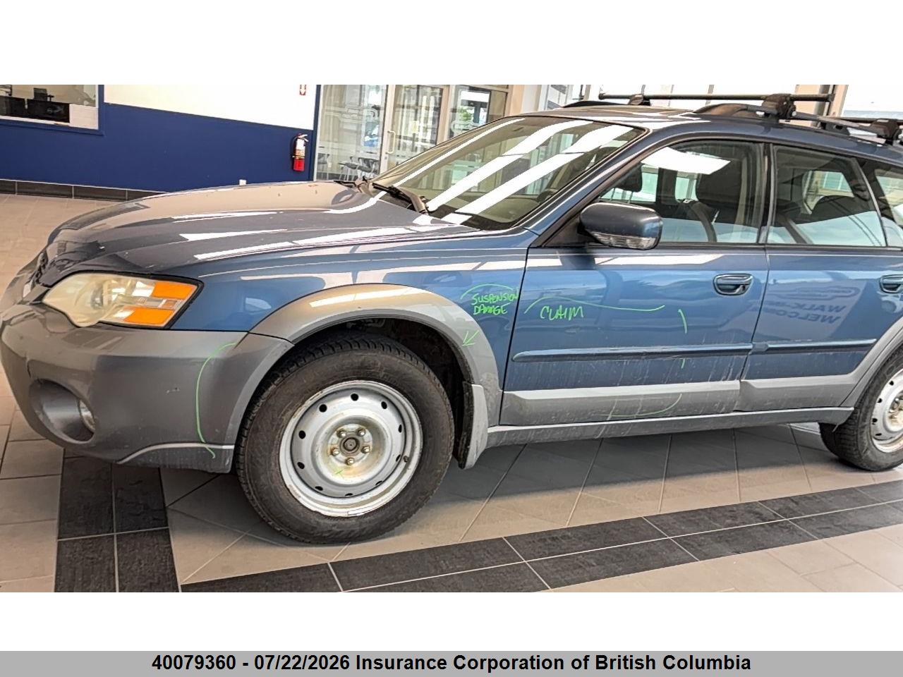 2007 SUBARU OUTBACK OUTBACK 2.5I thumbnail 11