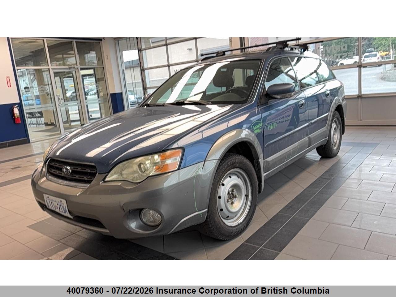 2007 SUBARU OUTBACK OUTBACK 2.5I thumbnail 3
