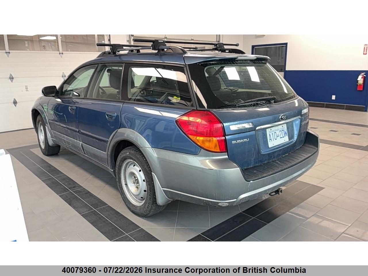 2007 SUBARU OUTBACK OUTBACK 2.5I thumbnail 4