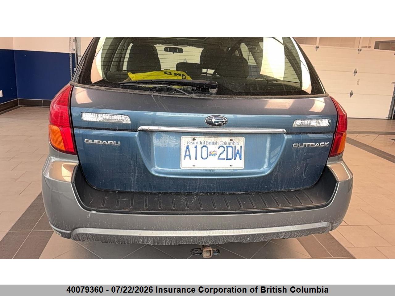 2007 SUBARU OUTBACK OUTBACK 2.5I thumbnail 7