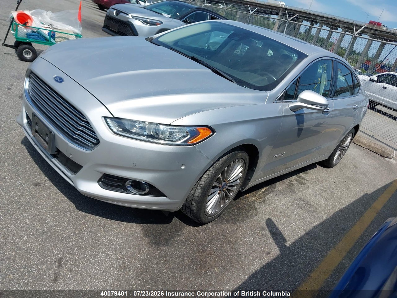 2013 FORD FUSION HYBRID TITANIUM thumbnail 3