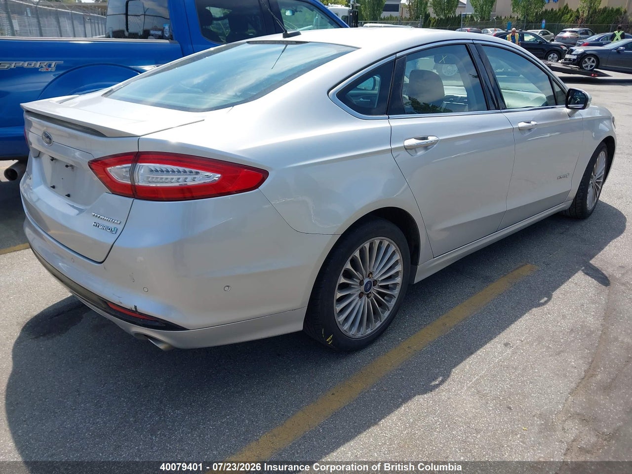 2013 FORD FUSION HYBRID TITANIUM thumbnail 5