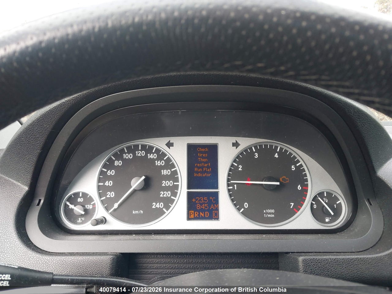 2011 MERCEDES BENZ B200 T thumbnail 8