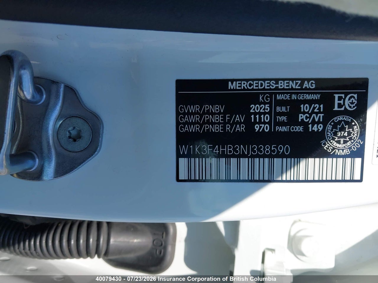 2022 MERCEDES BENZ A 250 4MATIC thumbnail 10