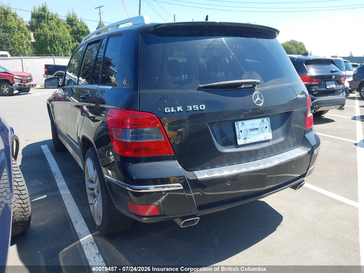 2011 MERCEDES BENZ GLK 350 4MATIC thumbnail 4