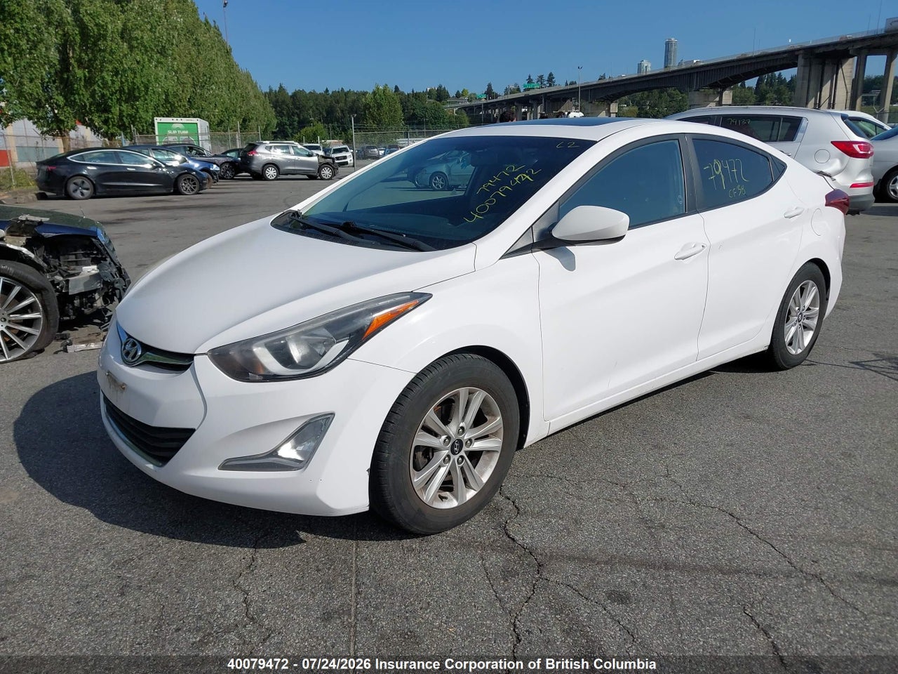 2015 HYUNDAI ELANTRA SE/SPORT/LIMITED thumbnail 3