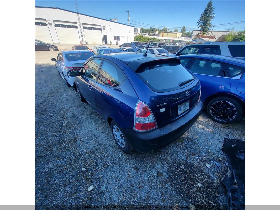 2007 HYUNDAI ACCENT GS thumbnail 5