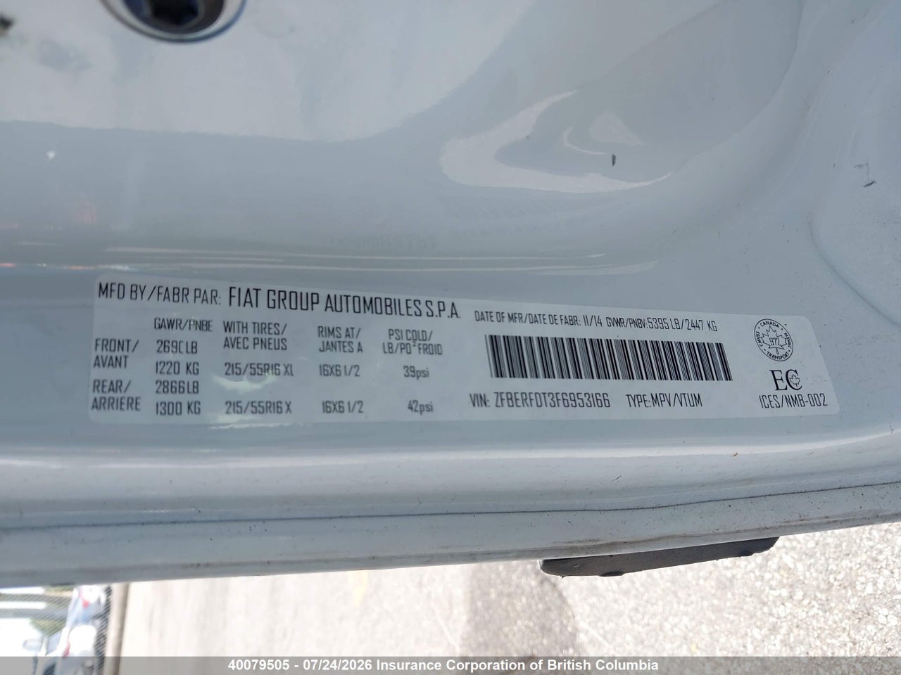 2015 RAM PROMASTER CITY TRADESMAN SLT thumbnail 10