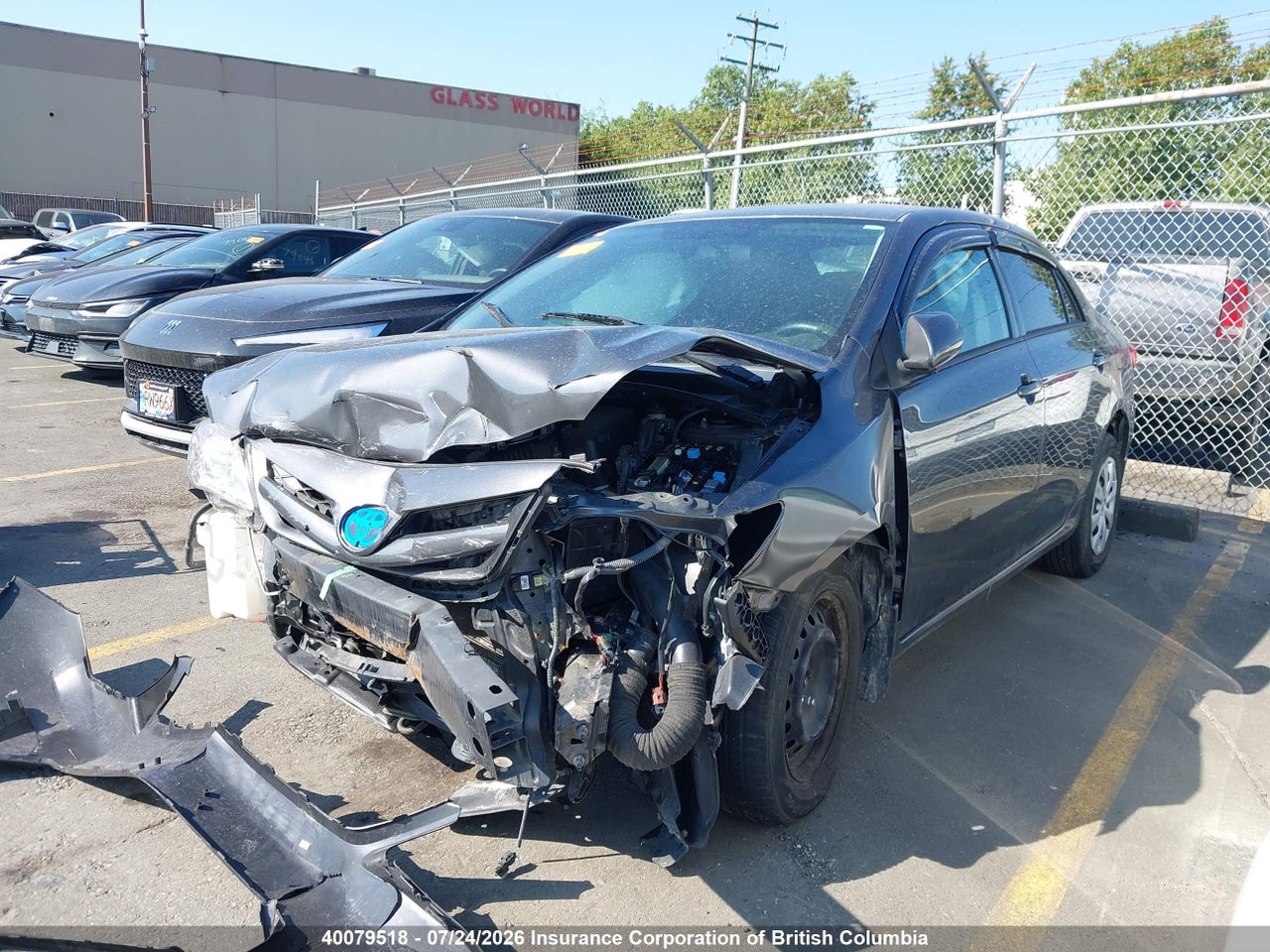 2012 TOYOTA COROLLA S/LE thumbnail 3