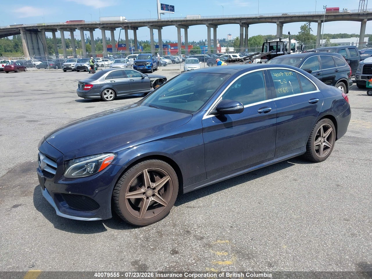 2016 MERCEDES BENZ C 300 4MATIC thumbnail 3