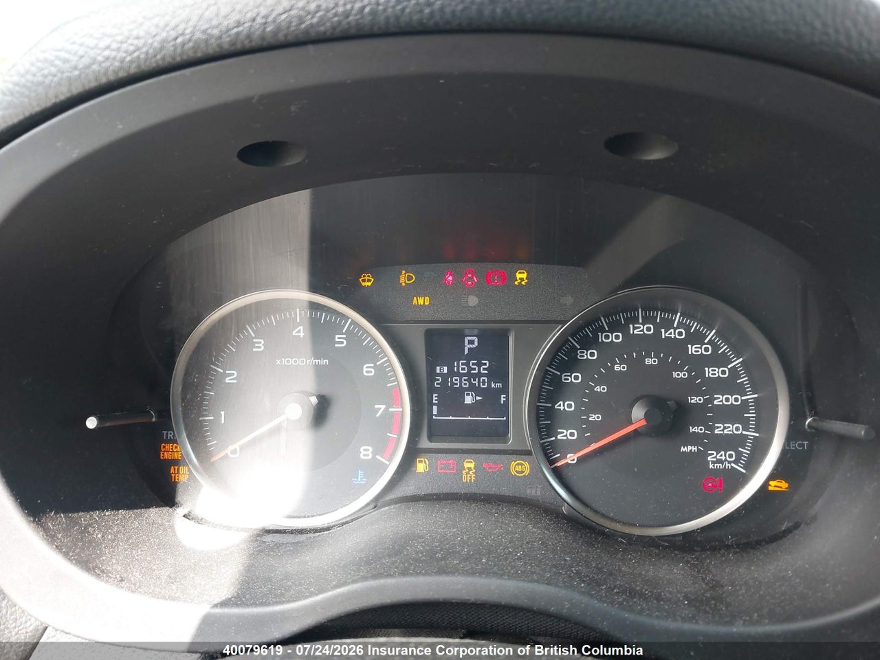 2014 SUBARU XV CROSSTREK 2.0 LIMITED thumbnail 8