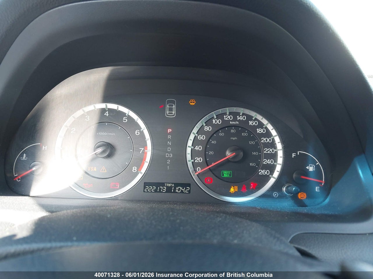 2009 HONDA ACCORD EXL thumbnail 8