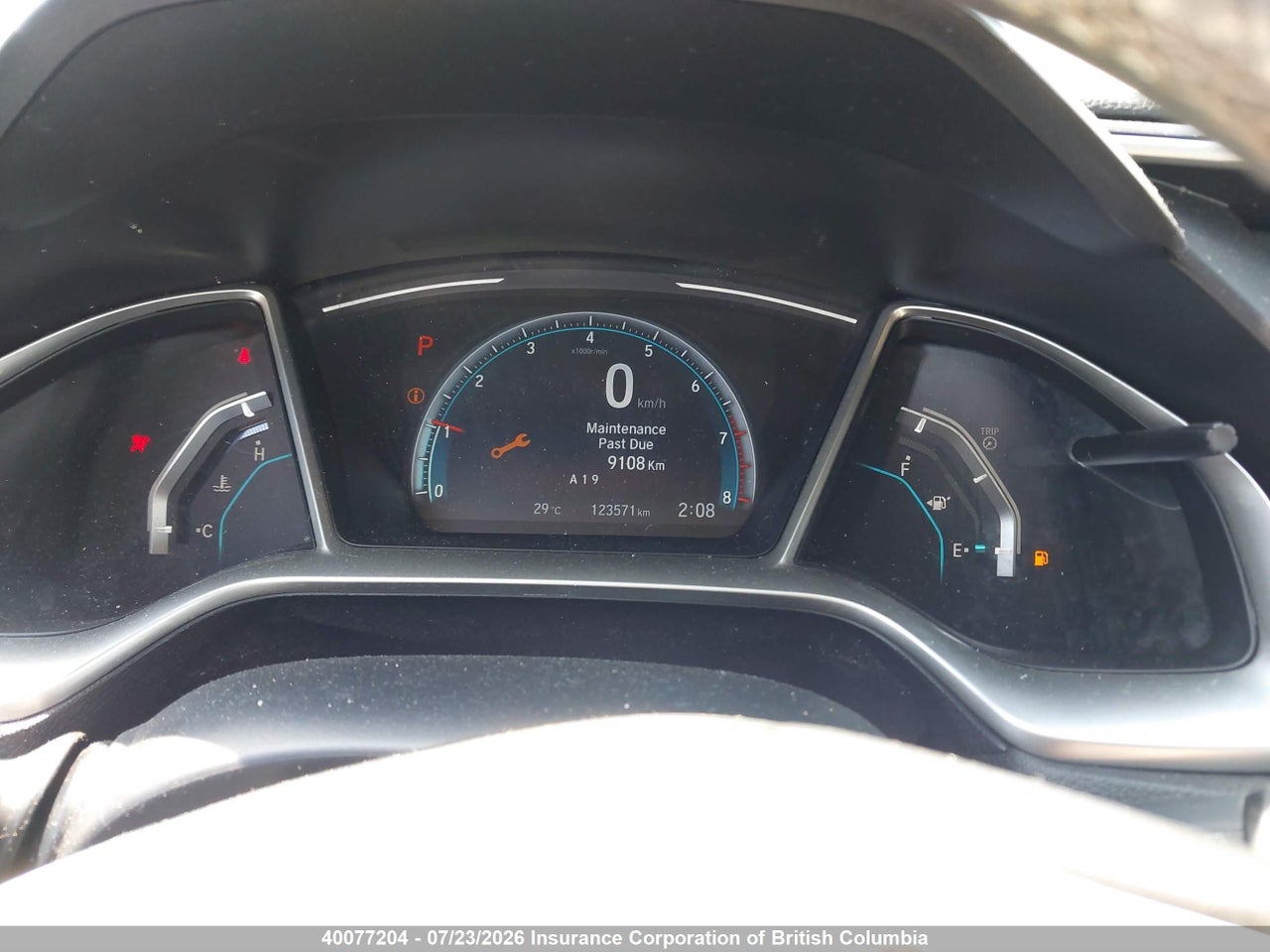 2021 HONDA CIVIC EX thumbnail 9