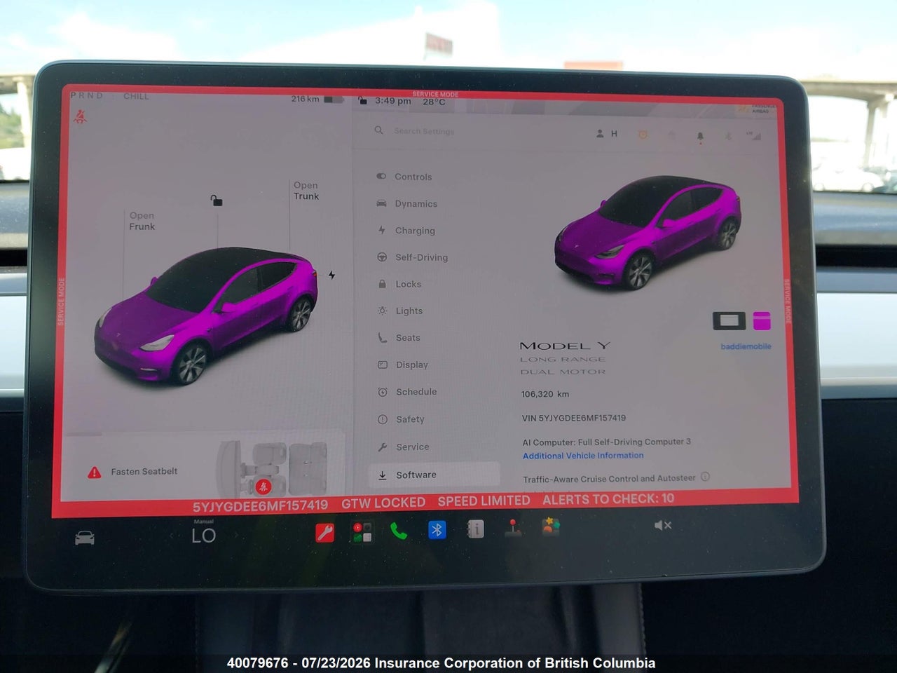 2021 TESLA MODEL Y thumbnail 8