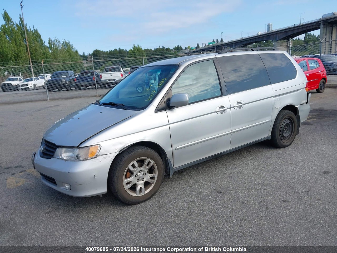 2003 HONDA ODYSSEY EXL thumbnail 3