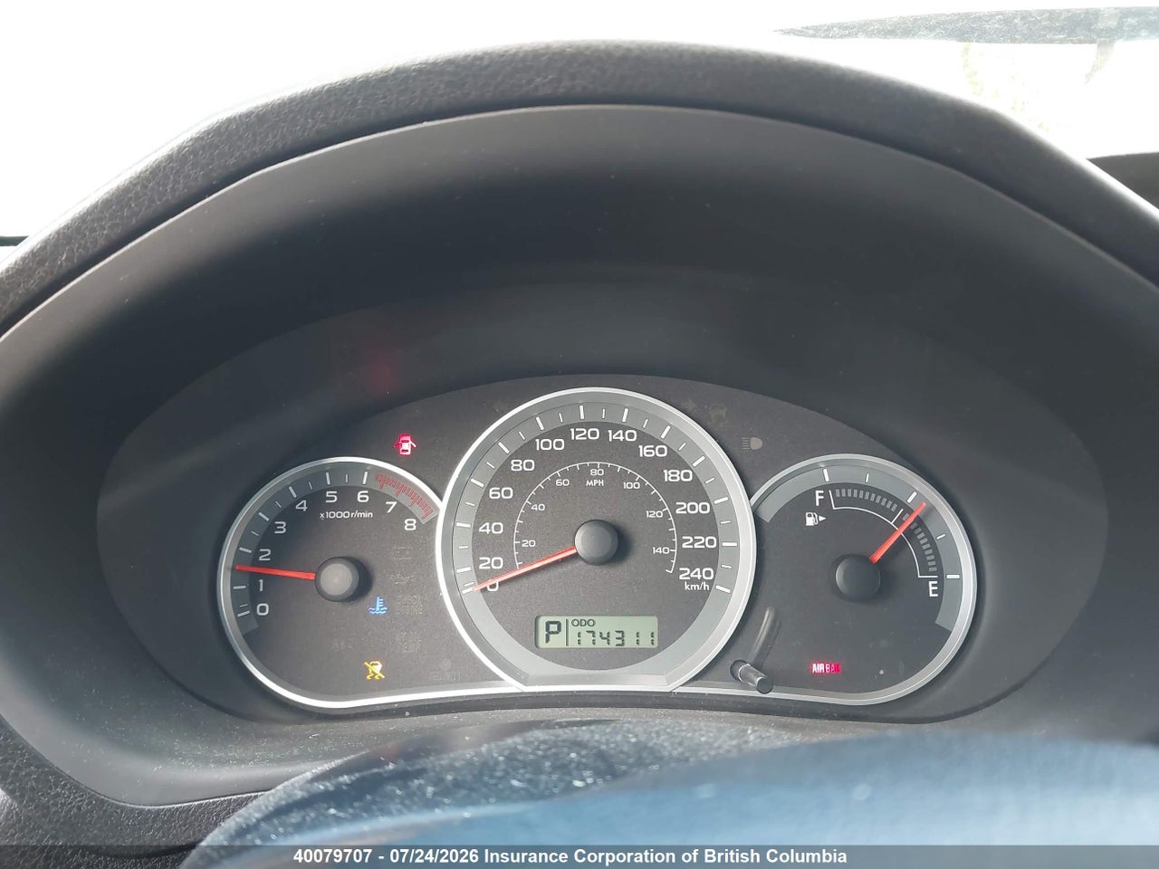 2009 SUBARU IMPREZA 2.5I thumbnail 8