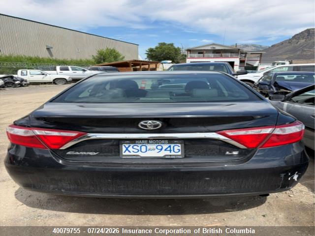 2016 TOYOTA CAMRY thumbnail 6