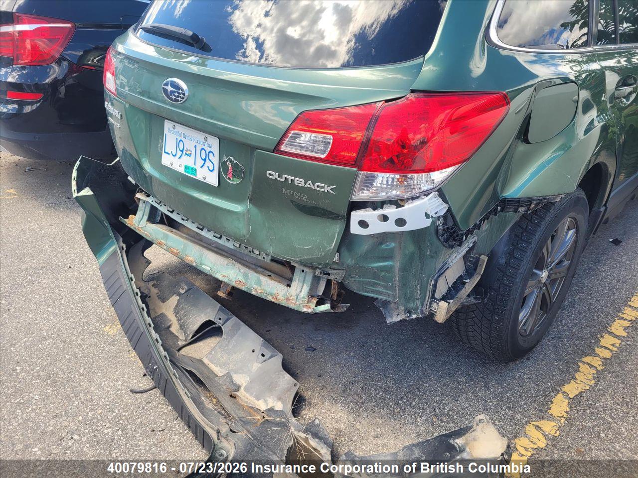 2014 SUBARU OUTBACK 2.5I PREMIUM thumbnail 6