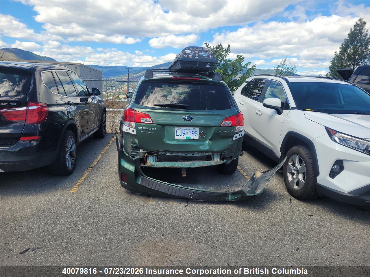 2014 SUBARU OUTBACK 2.5I PREMIUM thumbnail 7