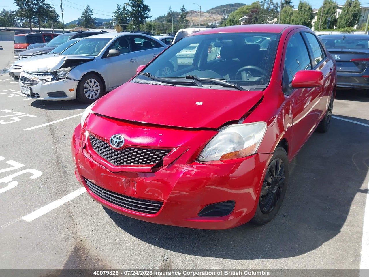 2009 TOYOTA YARIS thumbnail 3
