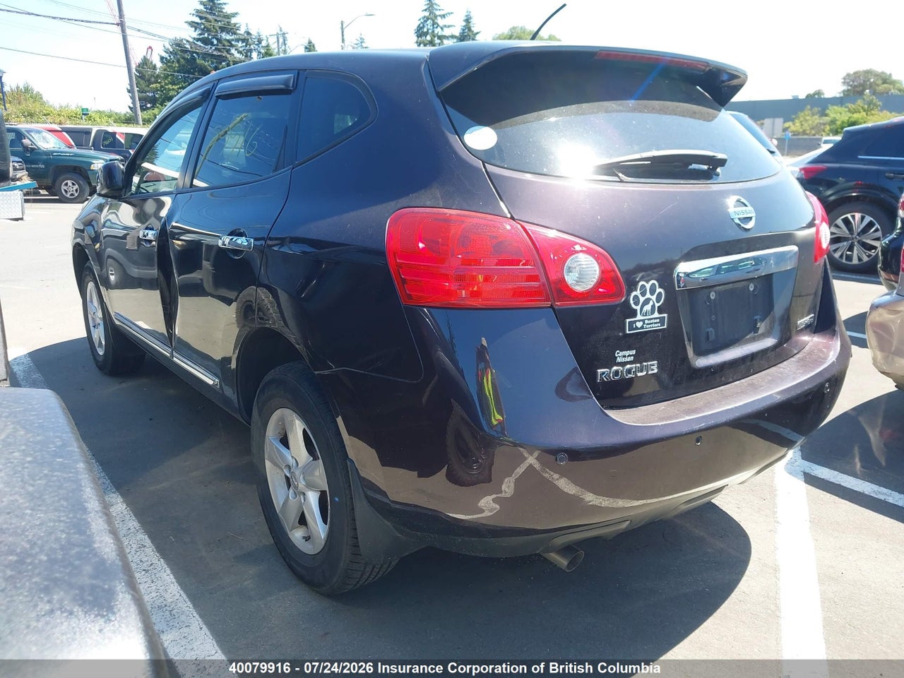 2013 NISSAN ROGUE thumbnail 4