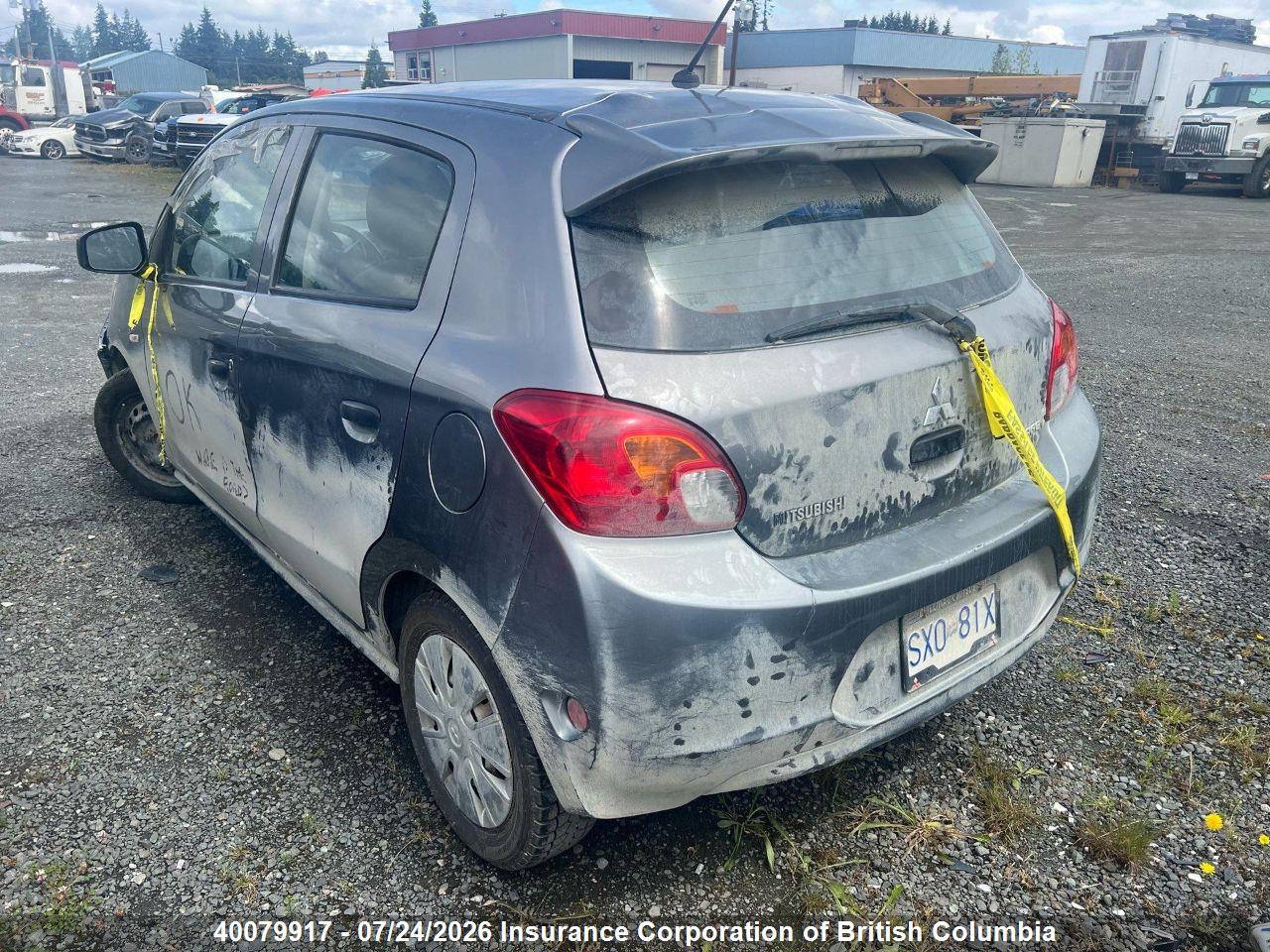 2015 MITSUBISHI MIRAGE DE thumbnail 4