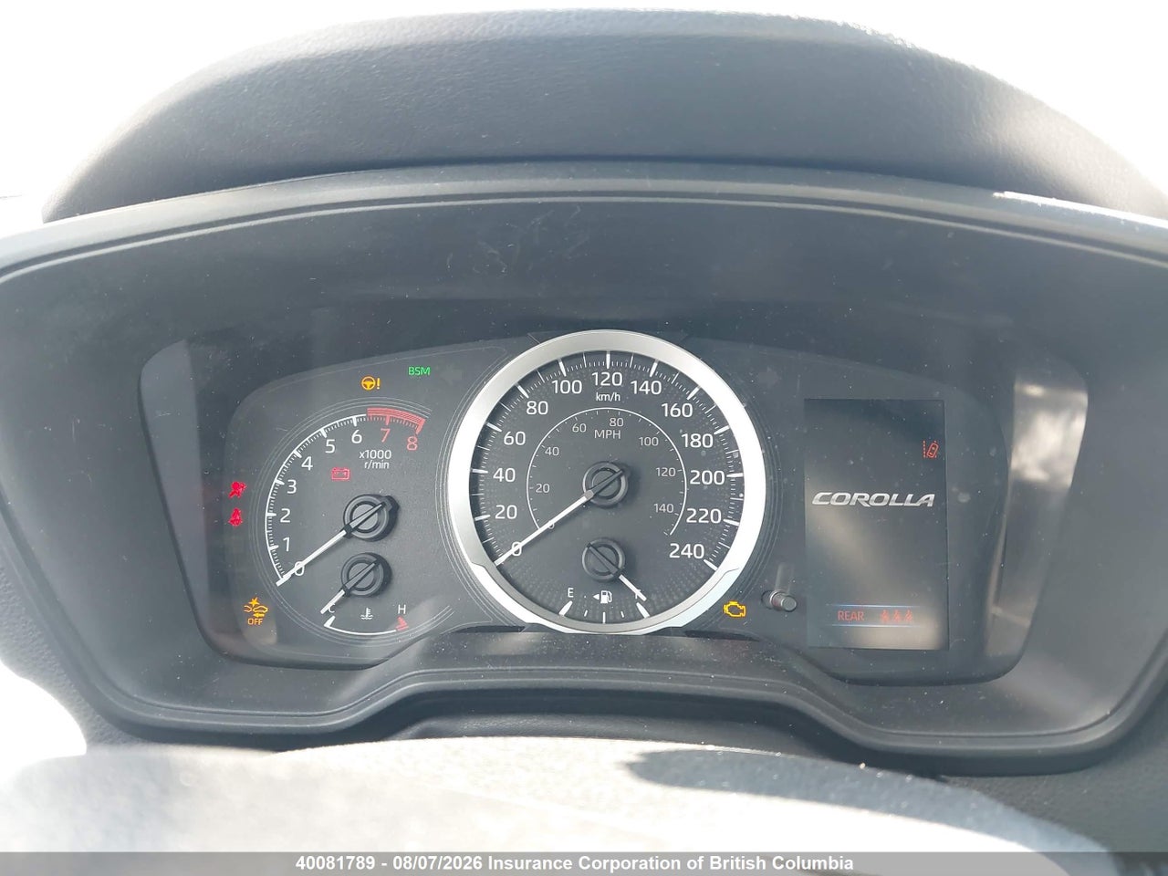 5YFBPRBE1LP034864 · 2020 TOYOTA COROLLA LE · 7/12