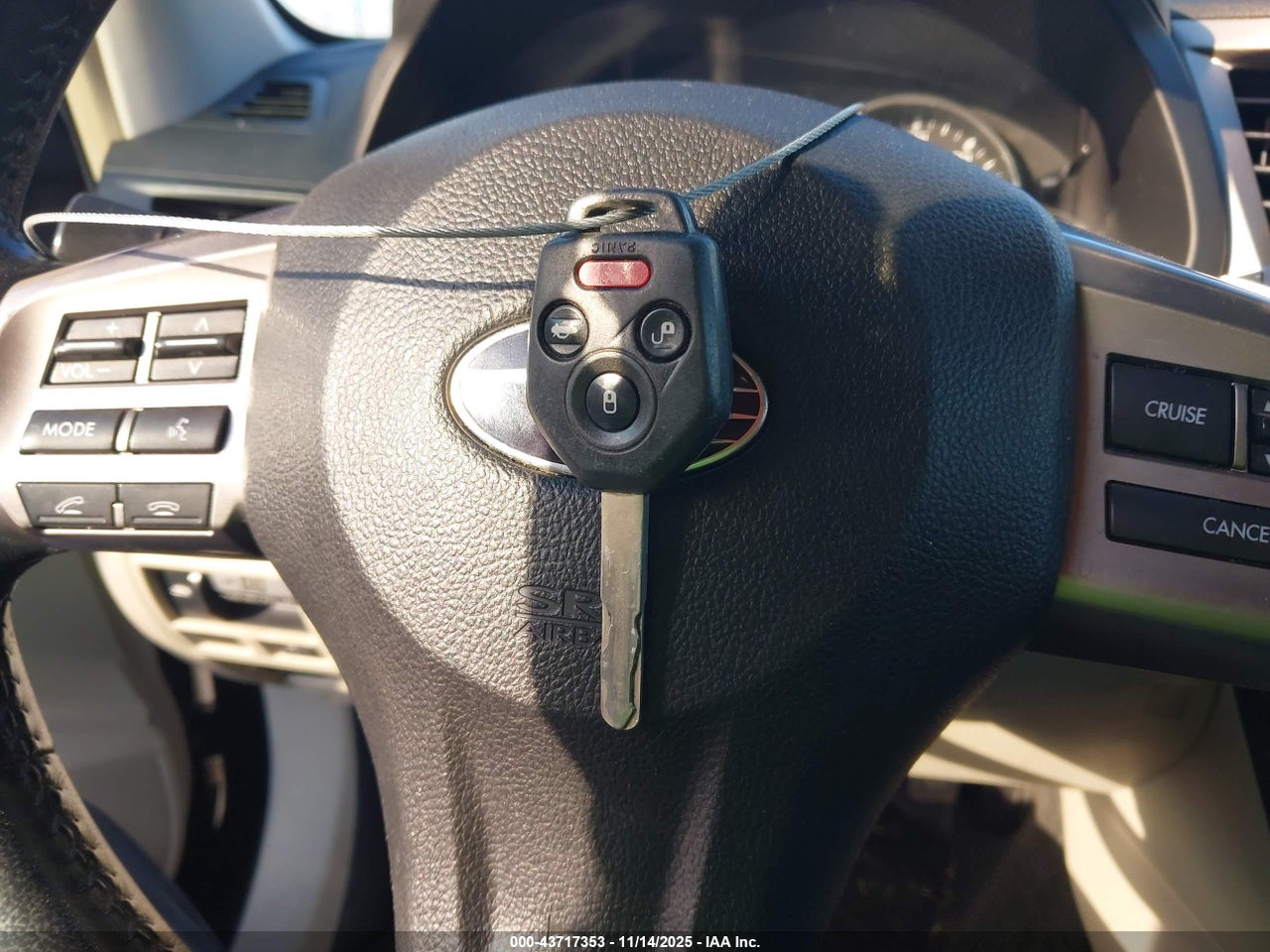 2012 SUBARU OUTBACK 2.5I PREMIUM thumbnail 12