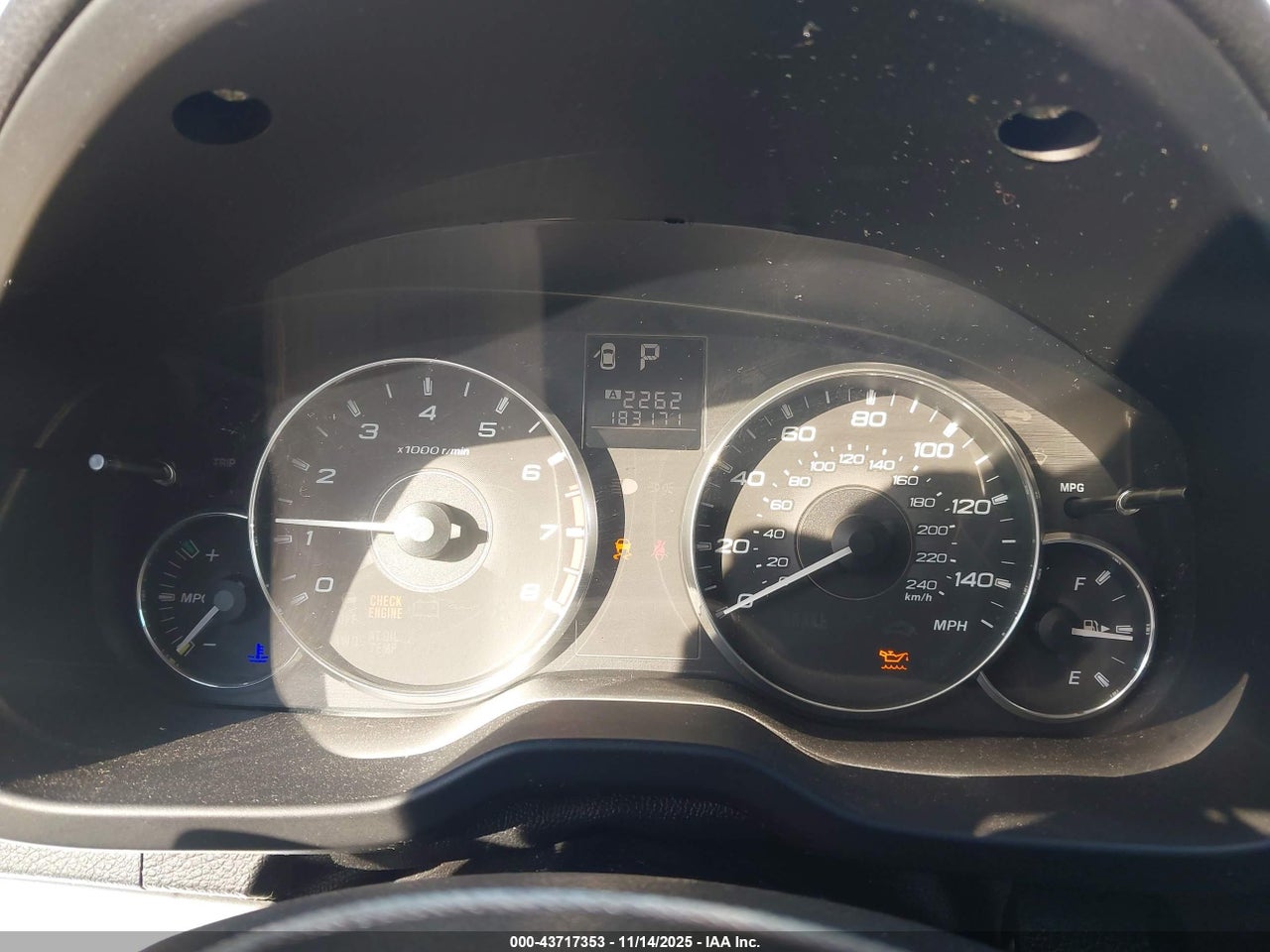 2012 SUBARU OUTBACK 2.5I PREMIUM thumbnail 8