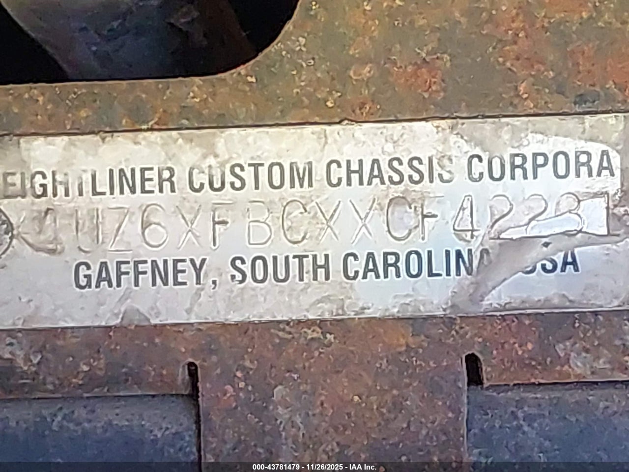 1999 FREIGHTLINER CHASSIS X LINE MOTOR HOME thumbnail 10