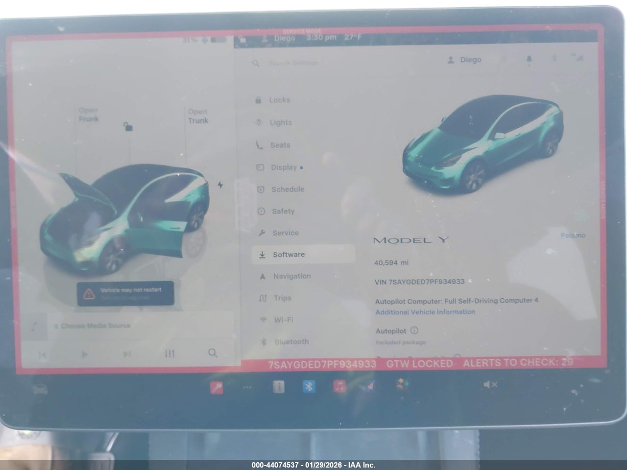 2023 TESLA MODEL Y RWD thumbnail 8