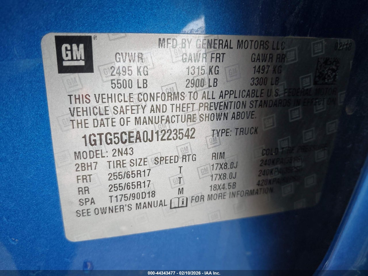 2018 GMC CANYON SLE thumbnail 10