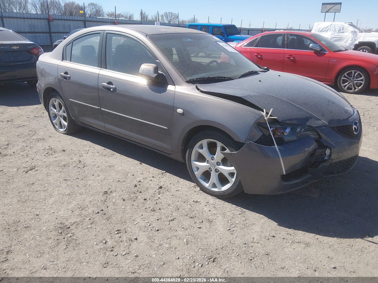 JM1BK32F981****** · 2008 MAZDA MAZDA3 I TOURING VALUE