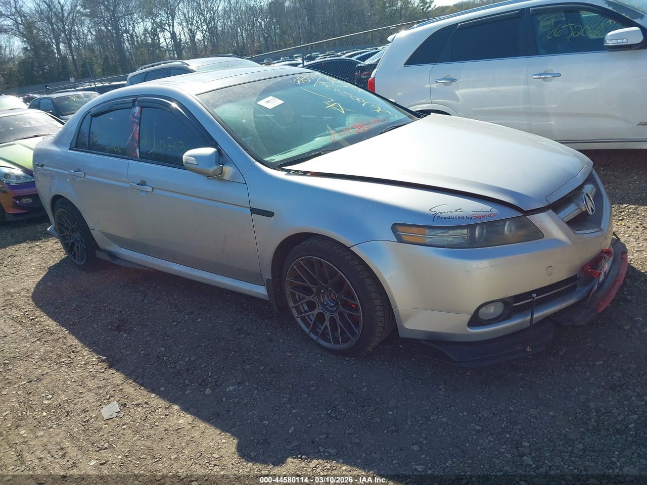 19UUA76518A****** · 2008 ACURA TL TYPE S