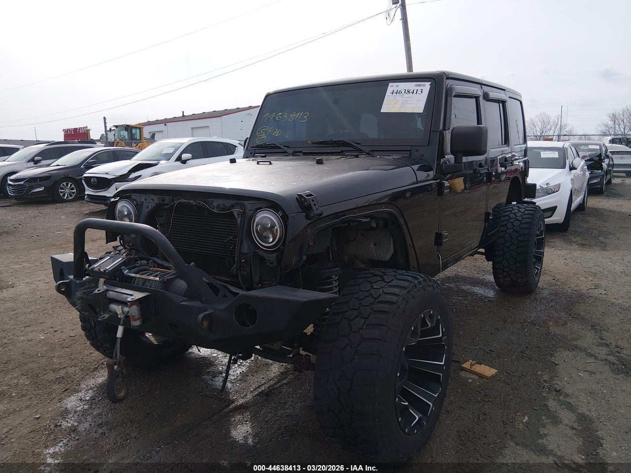 2015 JEEP WRANGLER UNLIMITED SAHARA thumbnail 3