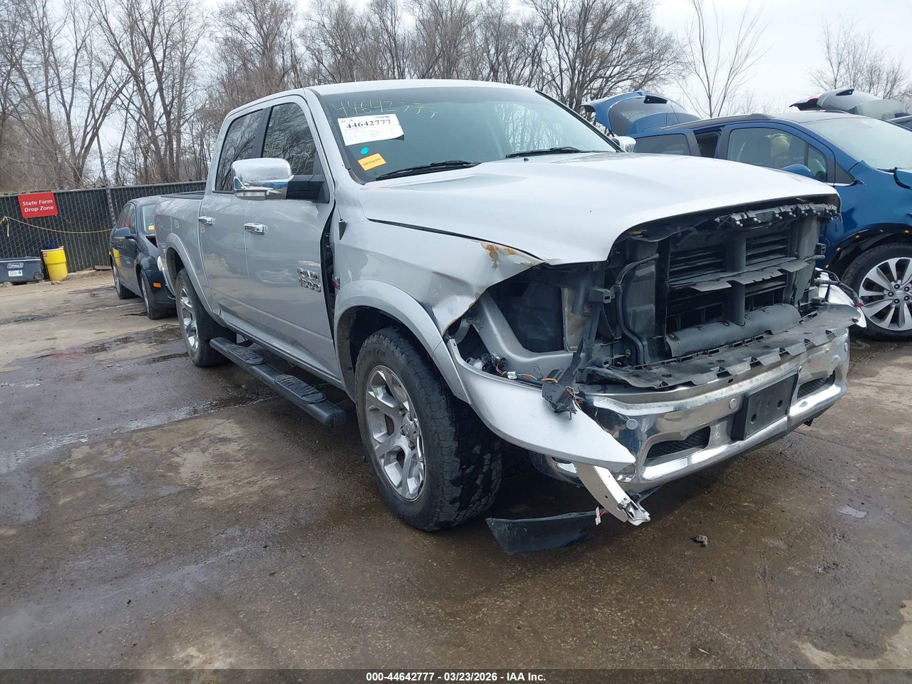2017 RAM 1500 LARAMIE  4X4 5'7 BOX thumbnail 2