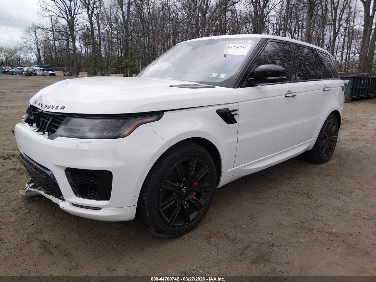 2020 LAND ROVER RANGE ROVER SPORT HST MHEV thumbnail 3